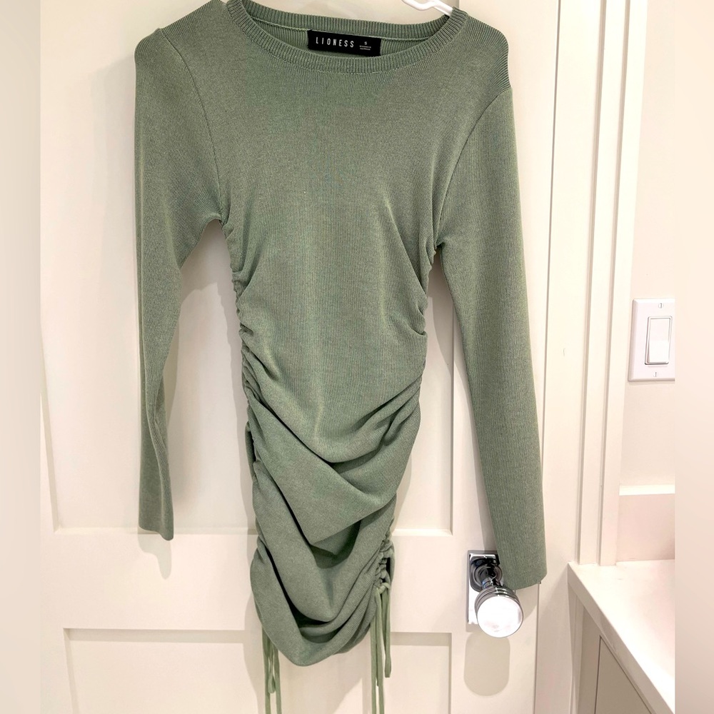 Lioness long sleeve sweater dress